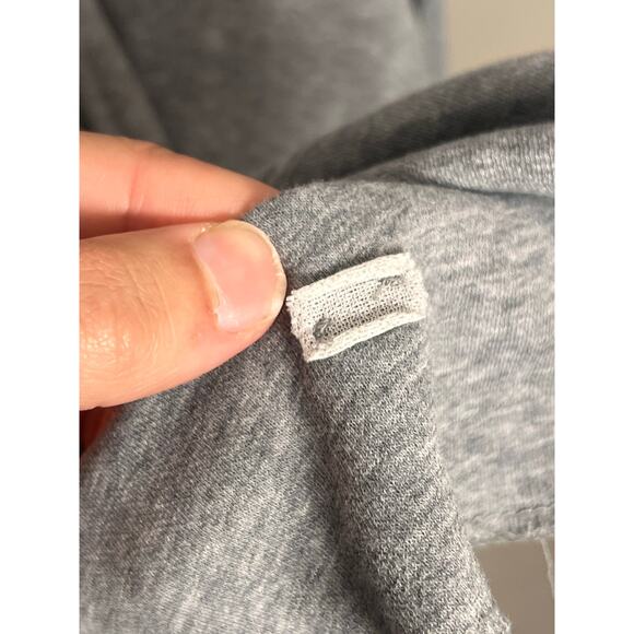 Hugo Boss Henley Shirt Mens L Gray Cotton Long Sleeve Casual Comfort Cozy Orange - Picture 10 of 16